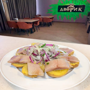 Селедка с картошкой